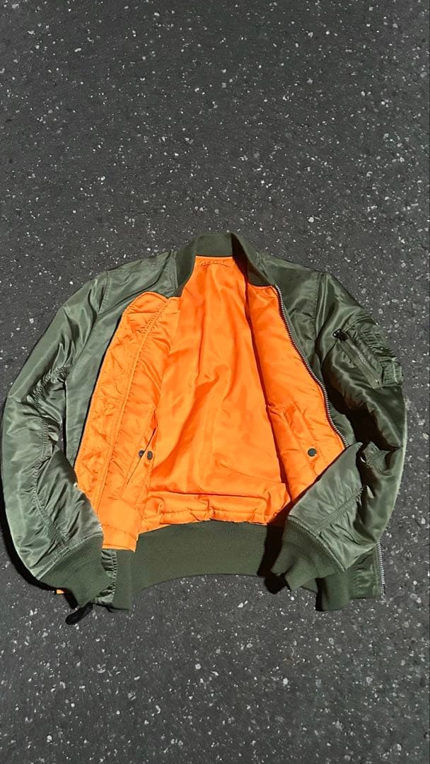 こ*ー様 10s ALPHA INDUSTRIES MA-1 Flight Ja