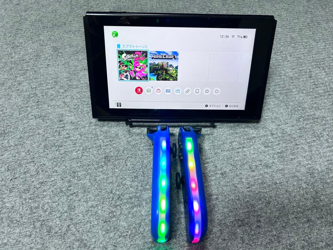 Nintendo Switch 本体【動作確認済み】Joy-Con新品