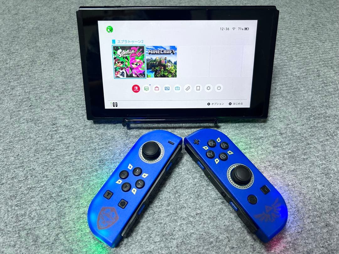 Nintendo Switch 本体【動作確認済み】Joy-Con新品