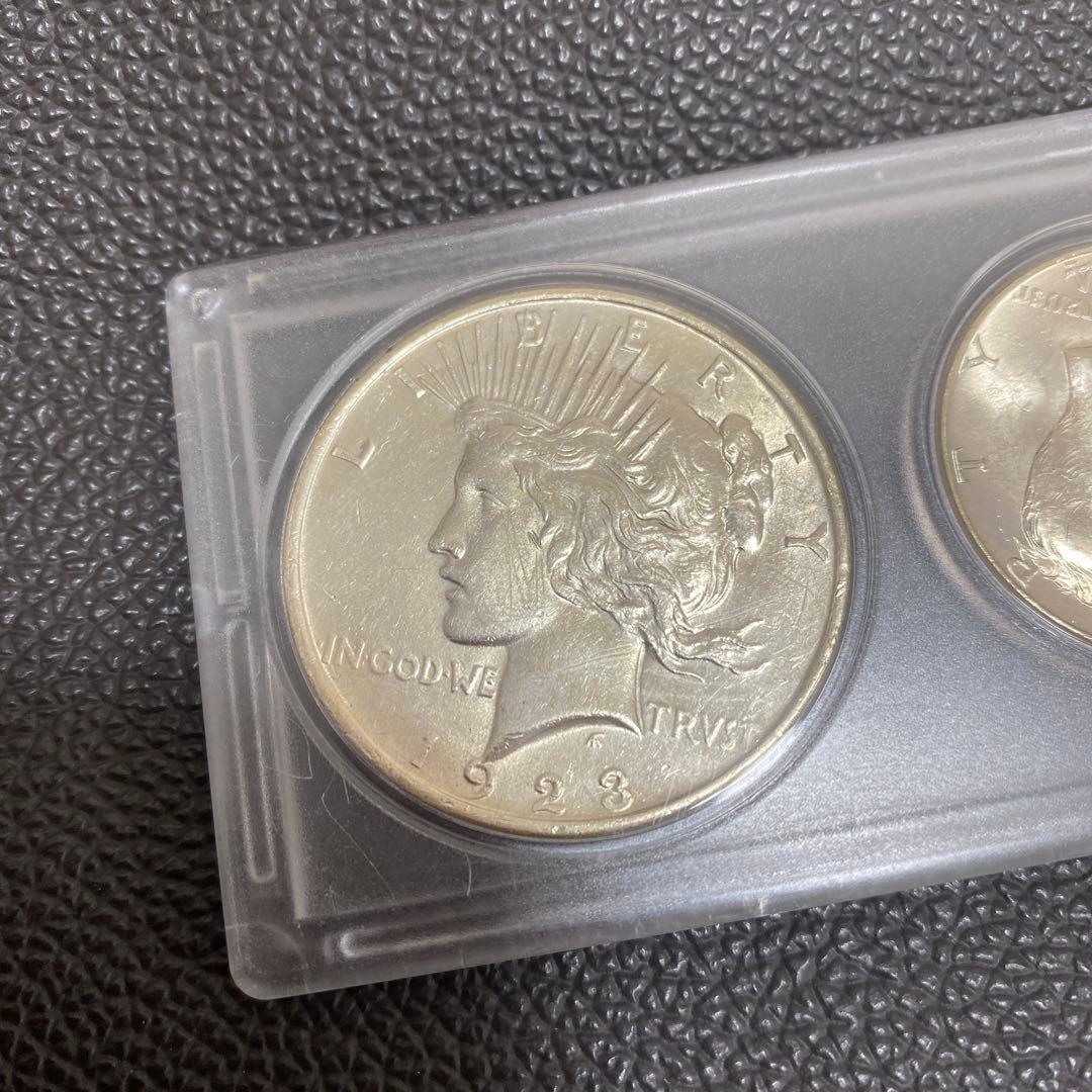 ピースダラー ケネディ クォーター 銀貨 1923 セット