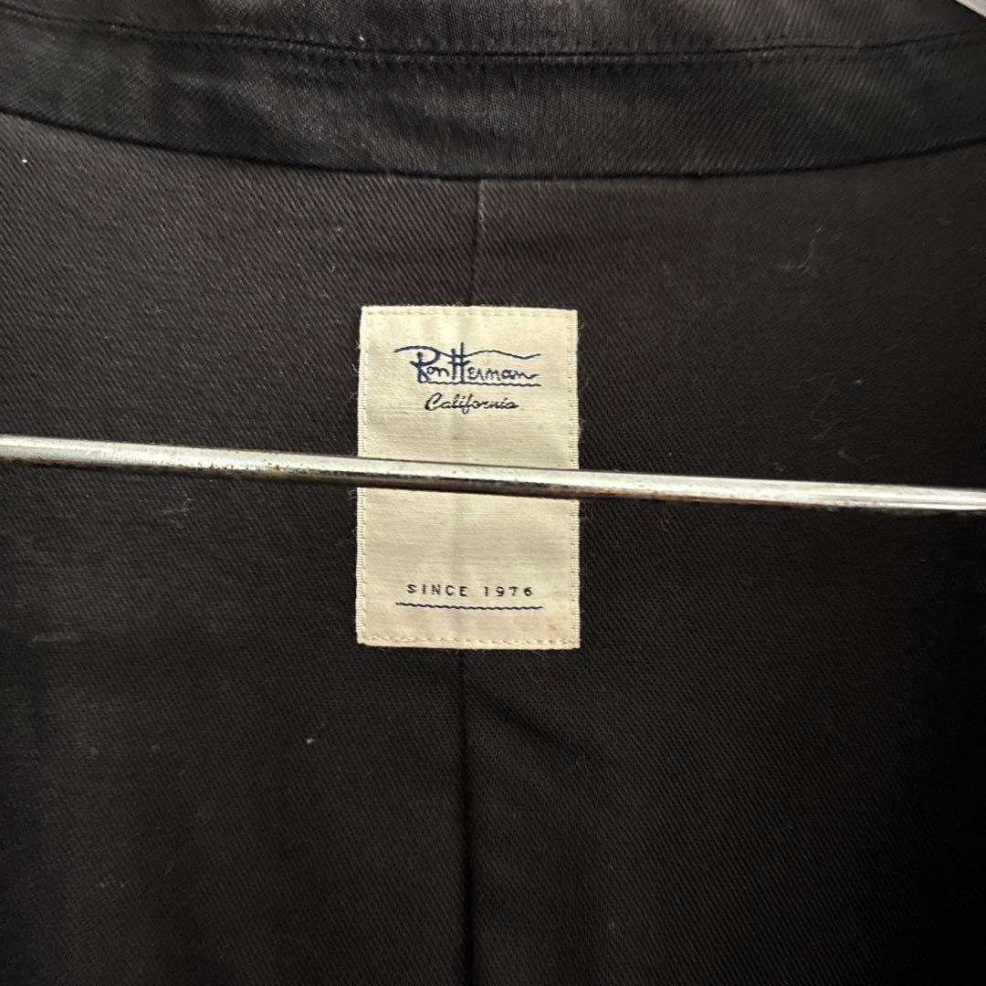 ロンハーマン 23ss Linen Wool Washer Jacket M 黒