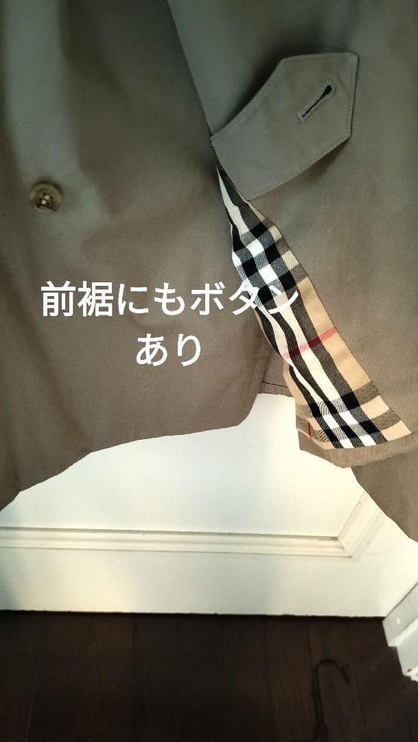 Burberrys　バーバリーズ　トレンチコート　男女兼用　綿100%　ダブル