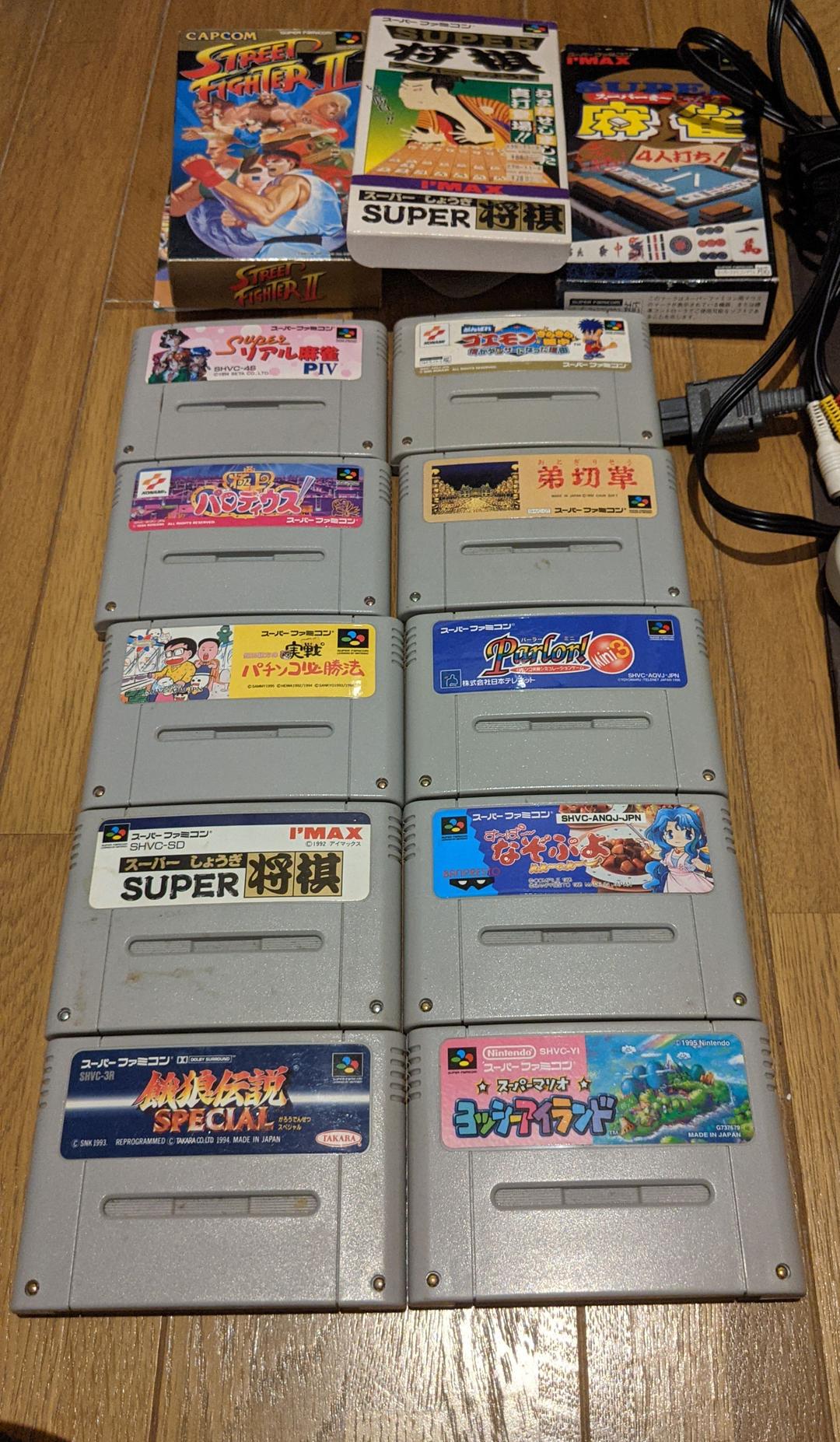 Nintendo スーパーファミコン 本体・コントローラー・ソフト