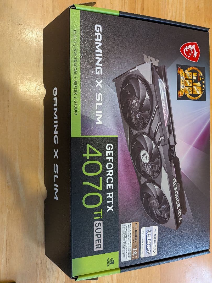 ［ジャンク品］MSI RTX 4070 Ti Super