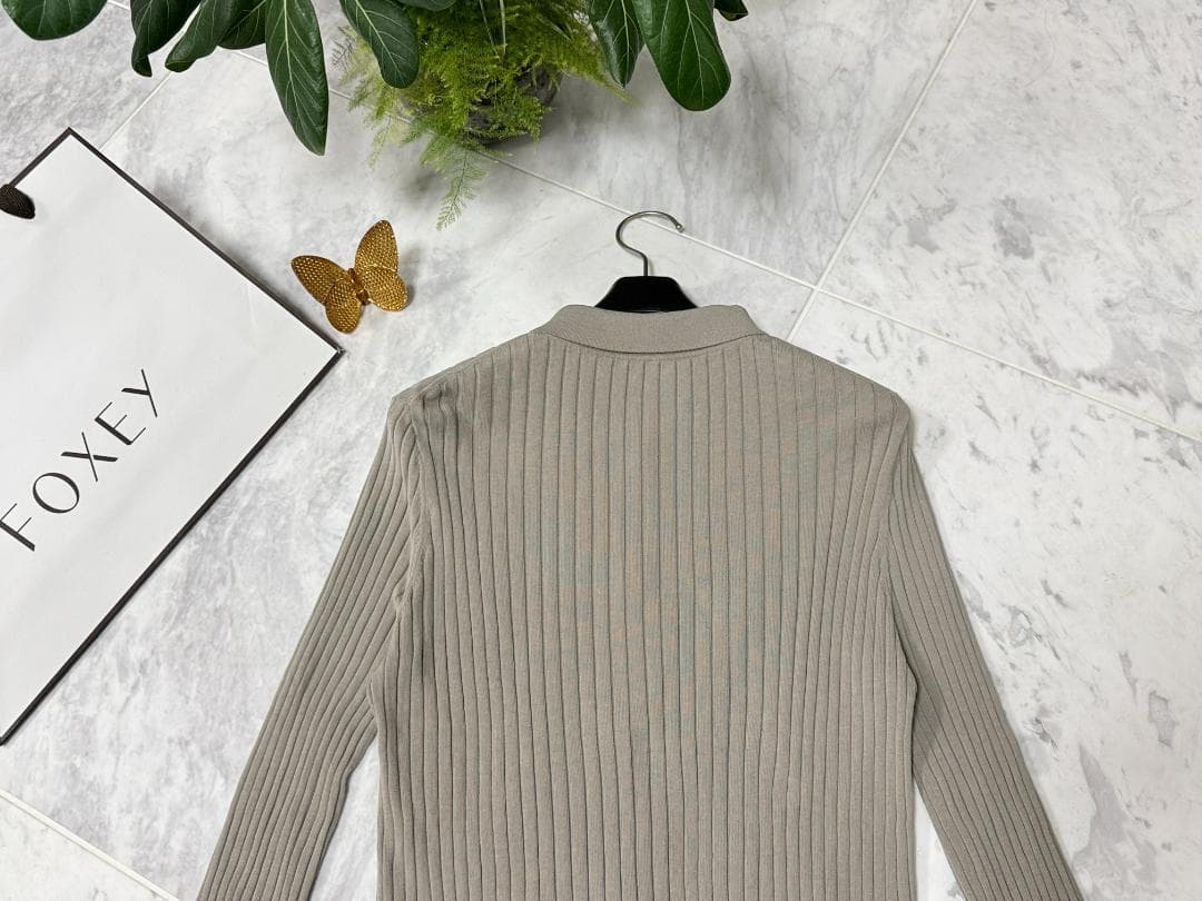Deuxieme Classe ICE Poloshirt ニットカーディガンF