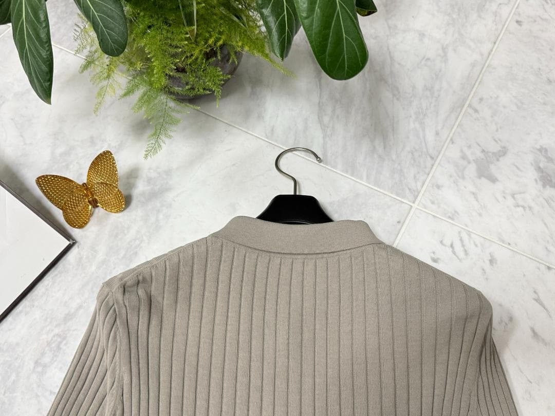 Deuxieme Classe ICE Poloshirt ニットカーディガンF