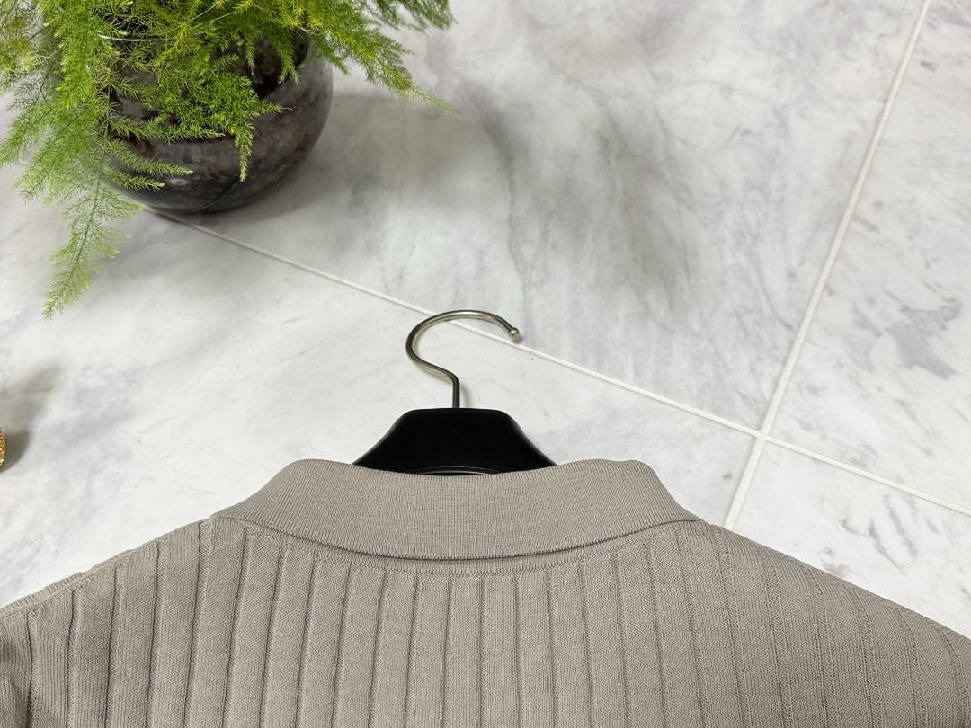 Deuxieme Classe ICE Poloshirt ニットカーディガンF