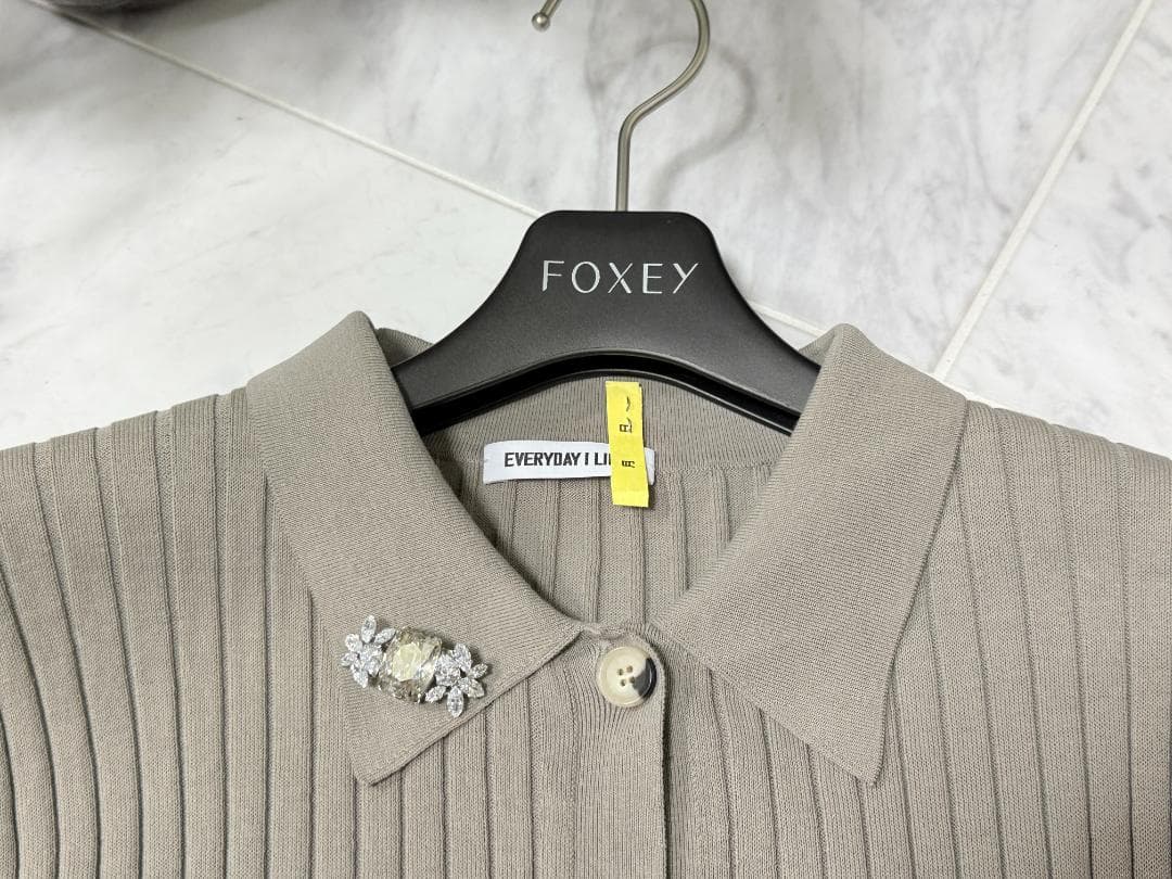 Deuxieme Classe ICE Poloshirt ニットカーディガンF