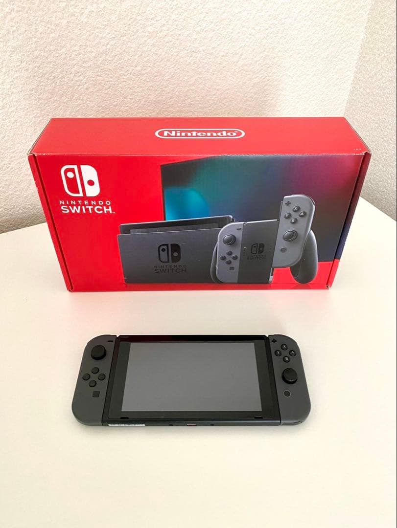 Nintendo Switch グレー 本体 箱付き