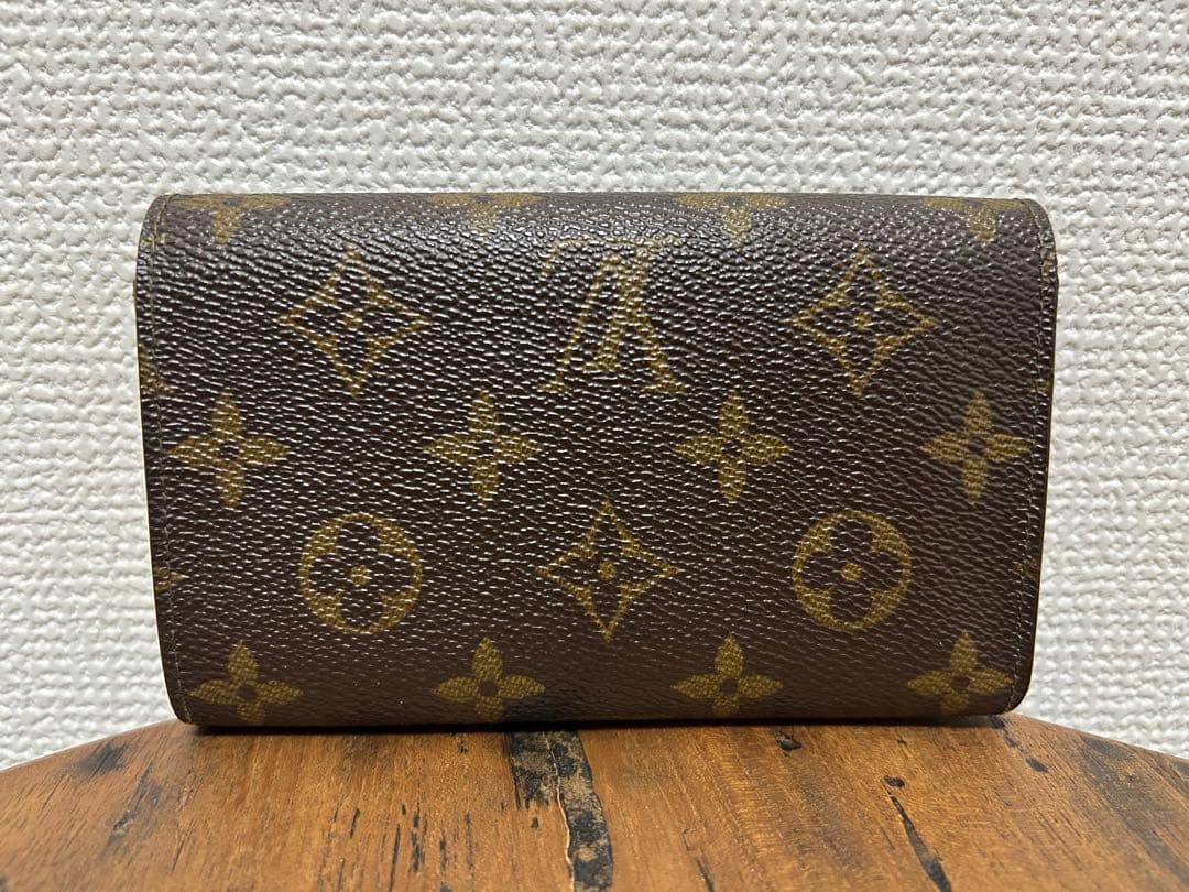 LOUIS VUITTON ポルト・モネ・ビエ　トレゾール　L字ファスナー