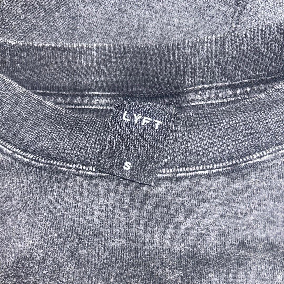 Lyft ONE POINT BIG T-SHIRT - BLACK Sサイズ