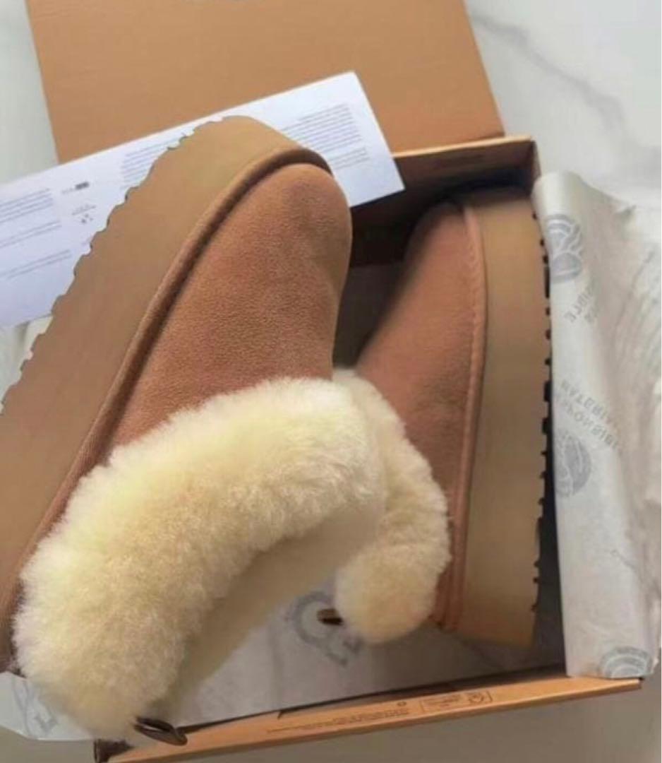 UGG Tazzelle ムートンブーツ 厚底 24CM