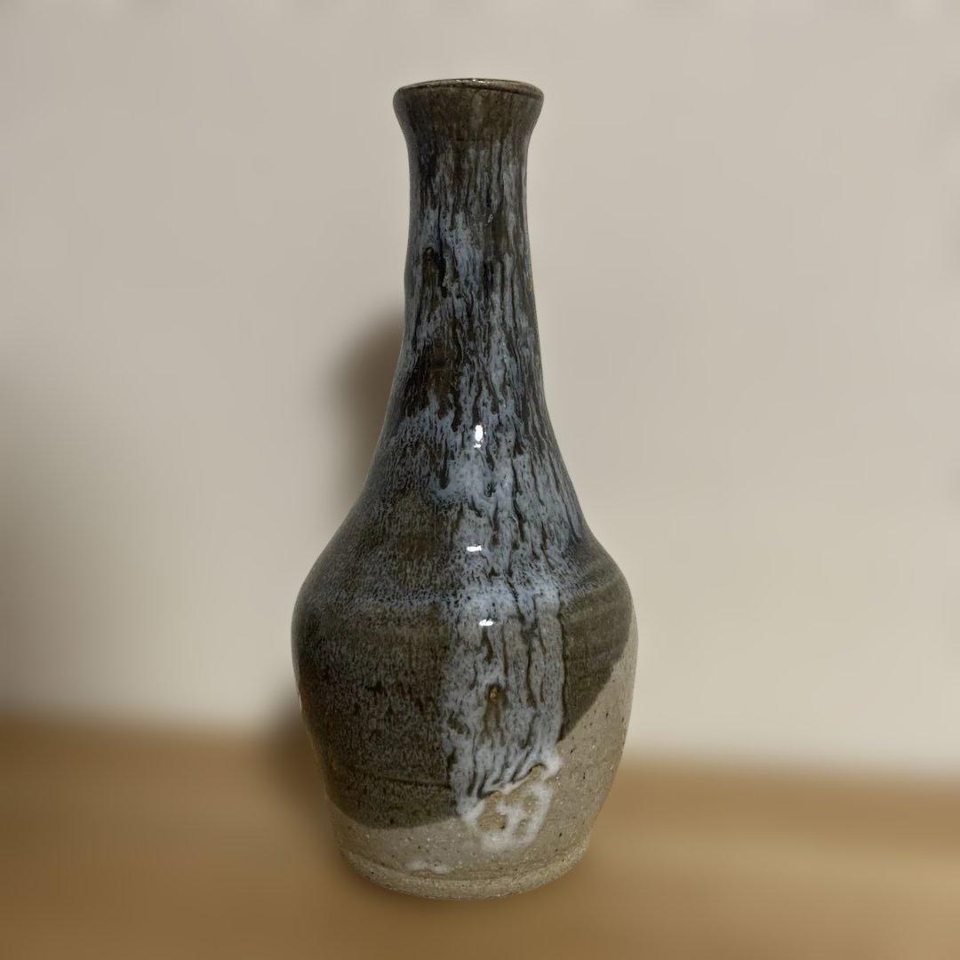 朝鮮唐津　花生　唐津焼花入　茶道具　陶器　唐津焼 唐津焼　花瓶　花器