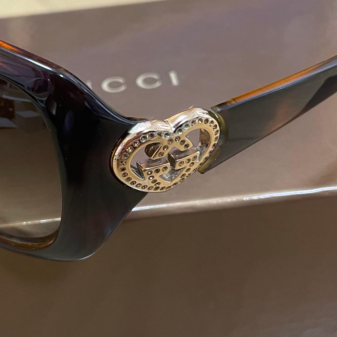 GUCCI サングラス ブラウン ケース付き