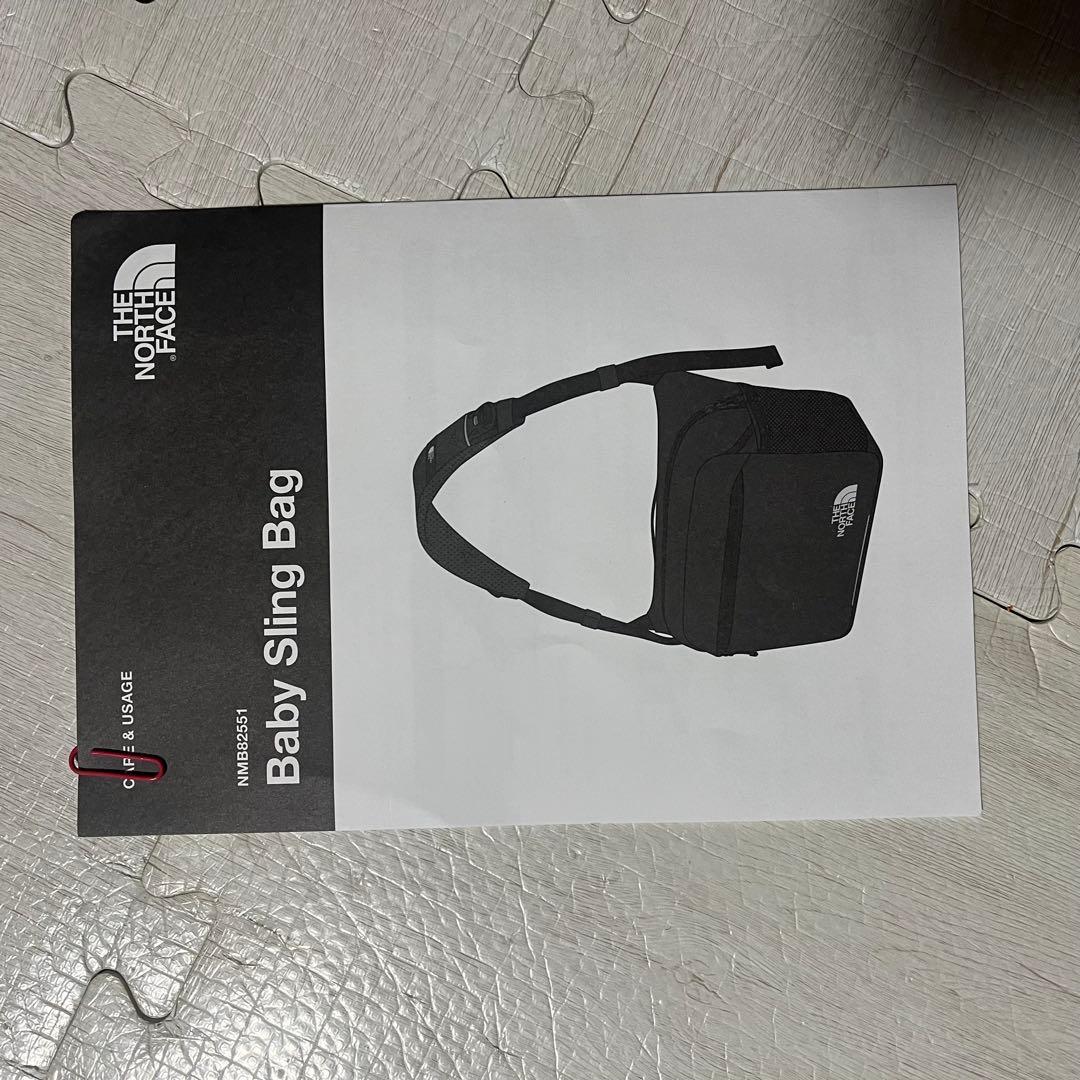 美品　ザ・ノース・フェイス　ベビースリングバッグ　ブラック