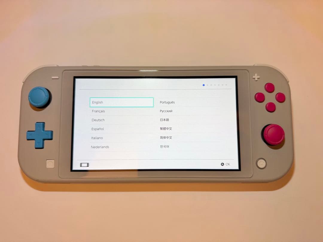 Nintendo Switch Liteザシアン・ザマゼンタ本体充電器付き箱付き