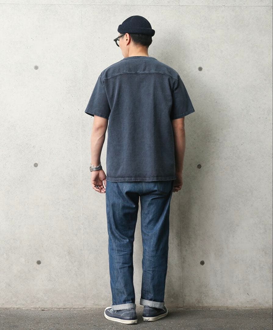 Good On グッドオンヘビー フットボールTシャツ 日本製　WAIPER