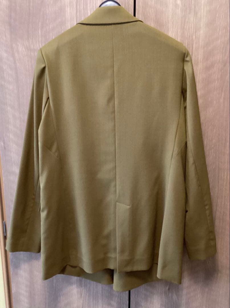 美品　ICB 【洗える】ウール2WAYストレッチ ダブルブレストジャケット