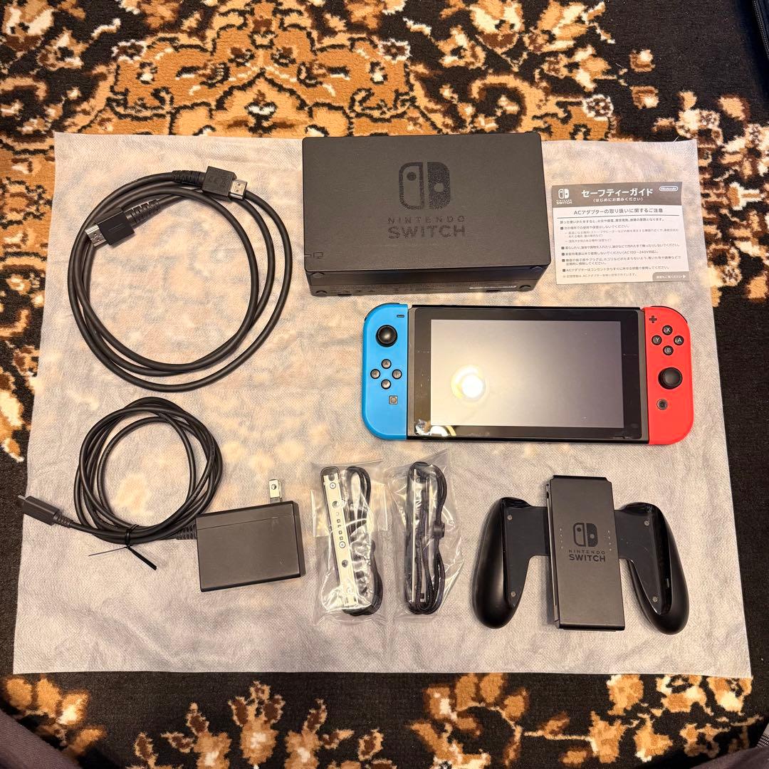 Nintendo Switch ネオンブルー/ネオンオレンジ SDカード付き