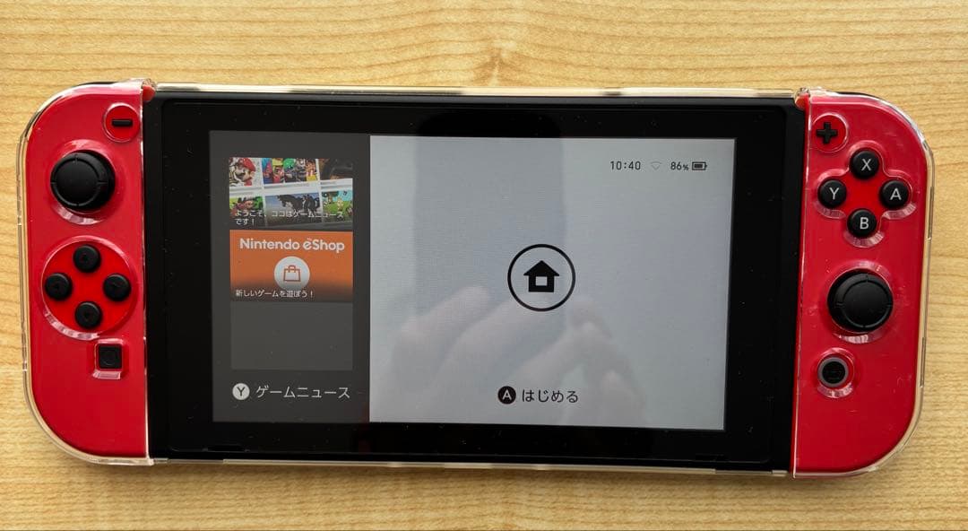 Switch マリオオデッセイ同梱版 限定レッドJoy-Con 箱付 動作確認済