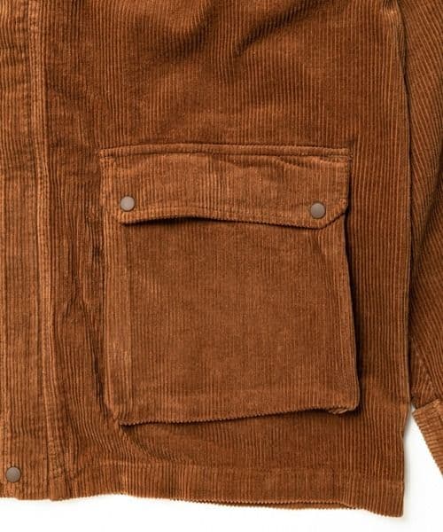 ジャケット・アウター AlexanderLeeChang BLC CORDUROY TRACK JKT