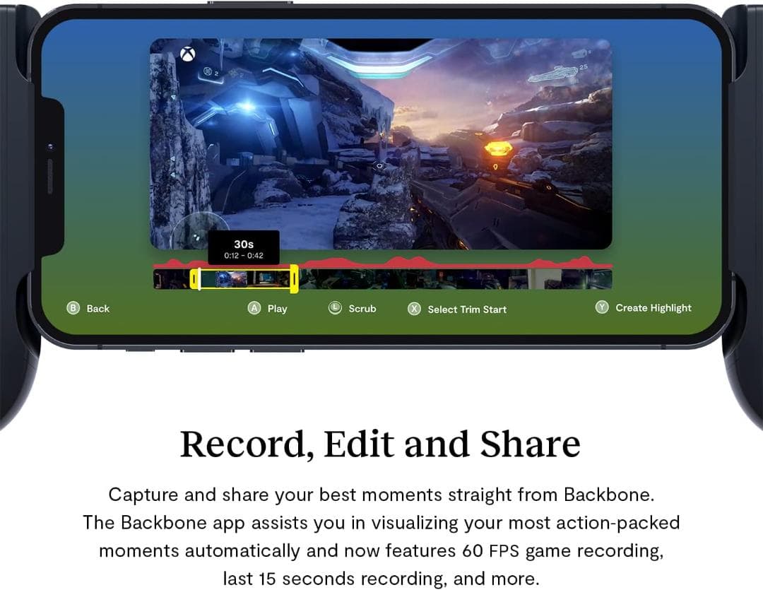 Nintendo Switch BACKBONE One Mobile Gaming iPhone B