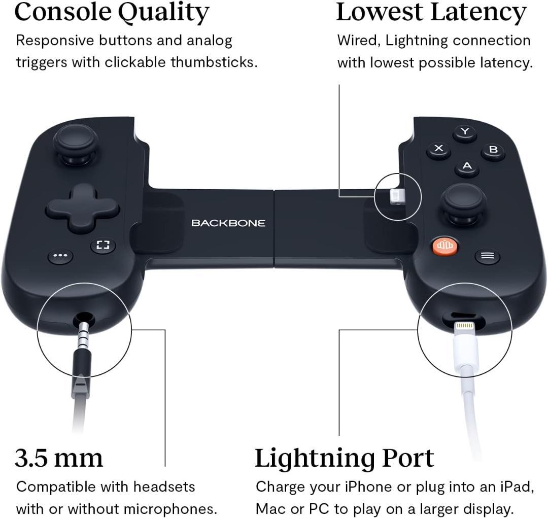 Nintendo Switch BACKBONE One Mobile Gaming iPhone B