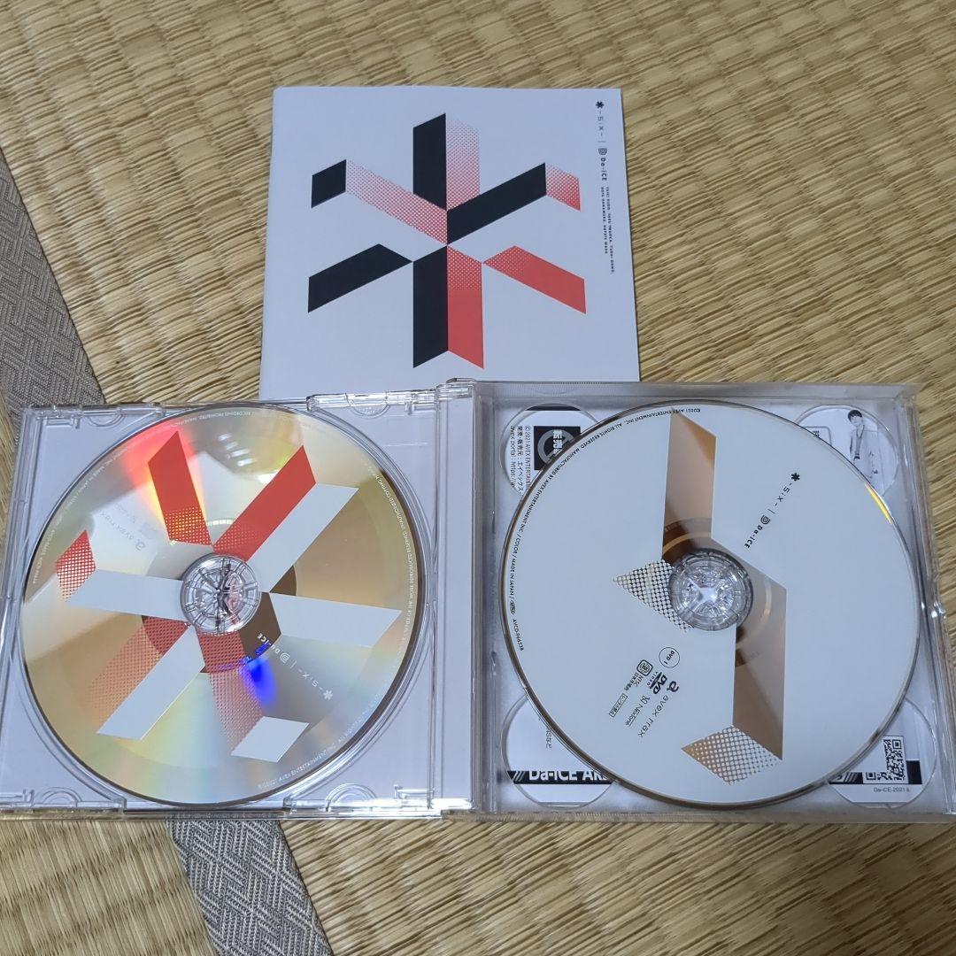 Da-iCE -six- 初回限定盤 CD＋3DVD