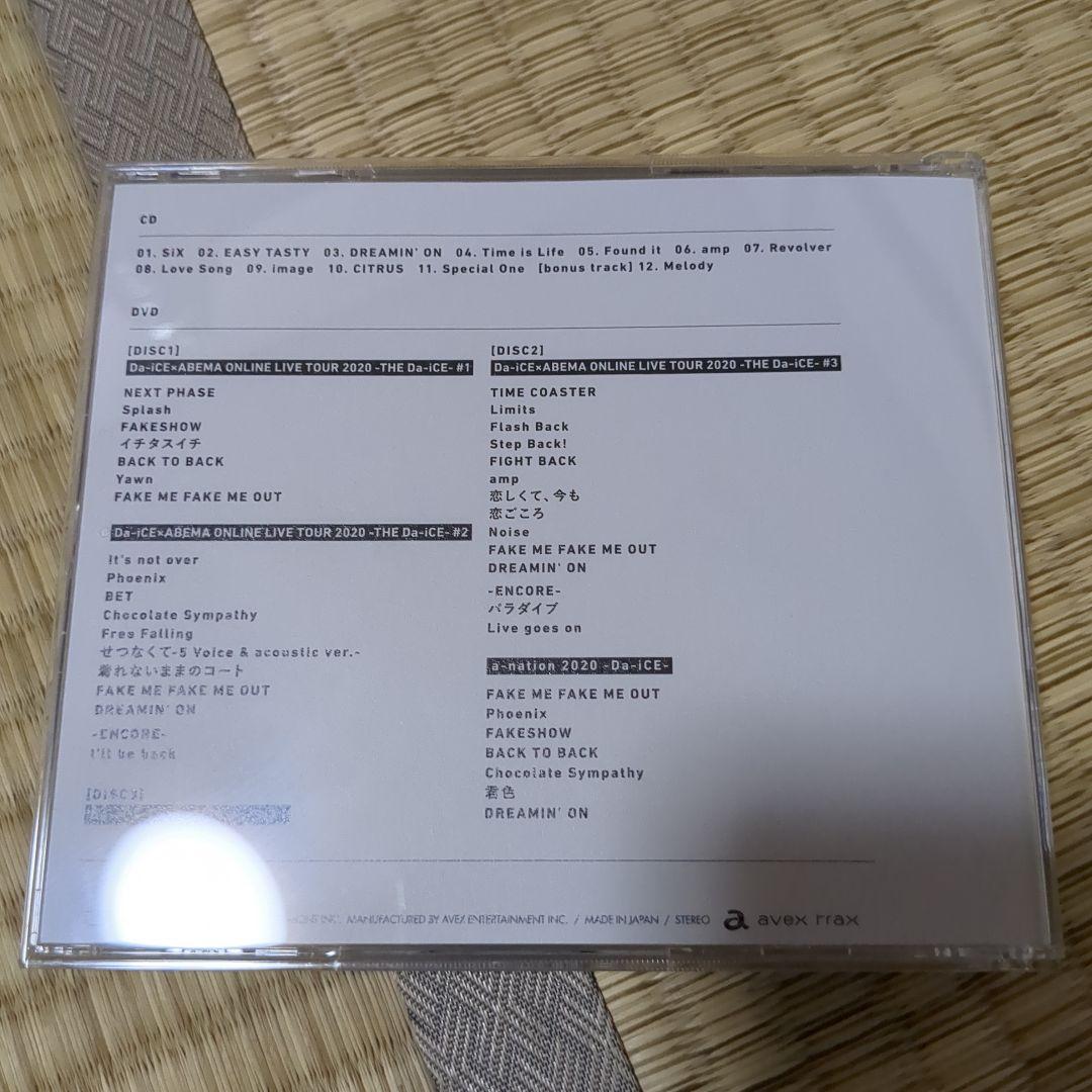 Da-iCE -six- 初回限定盤 CD＋3DVD