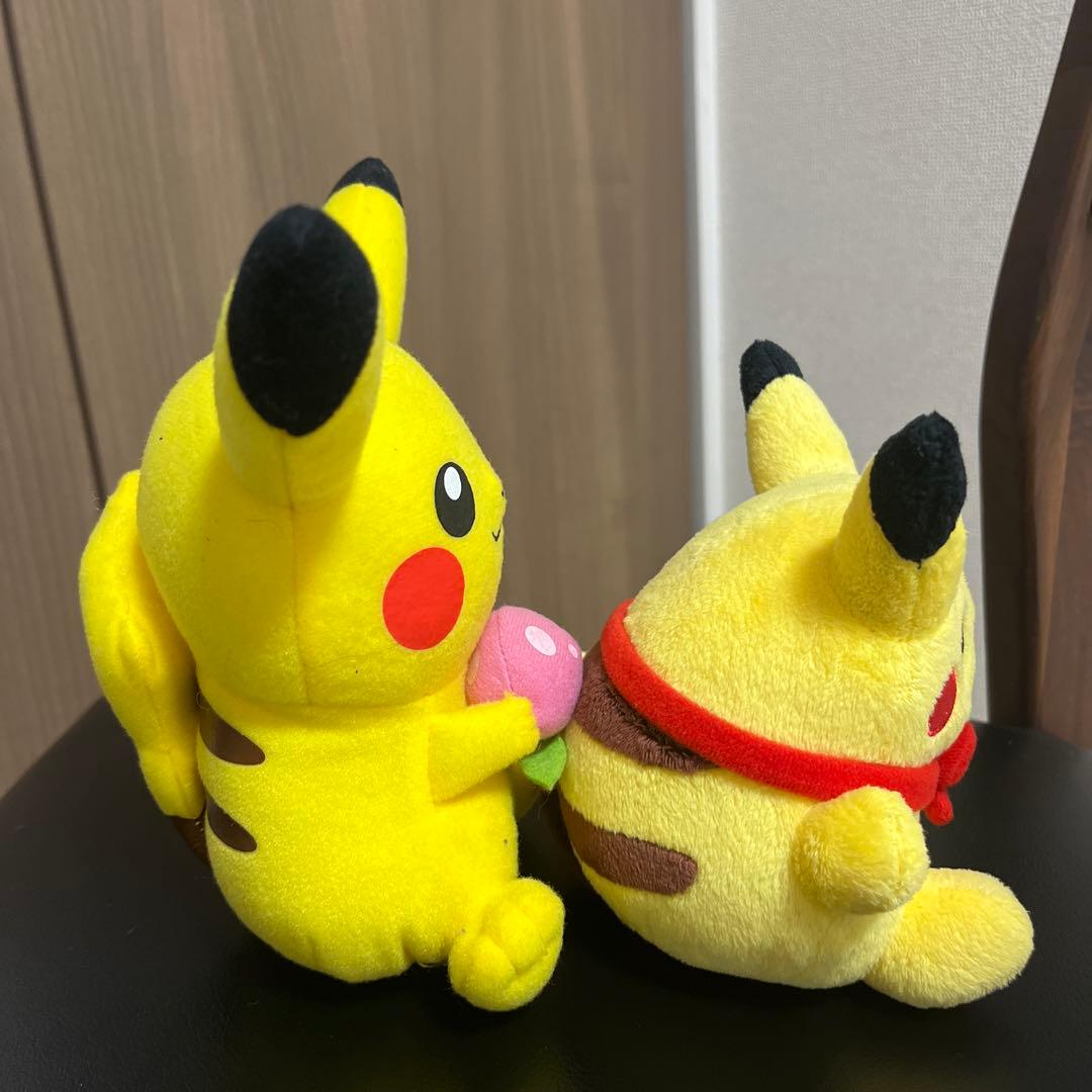 ピカチュウぬいぐるみ2体セット