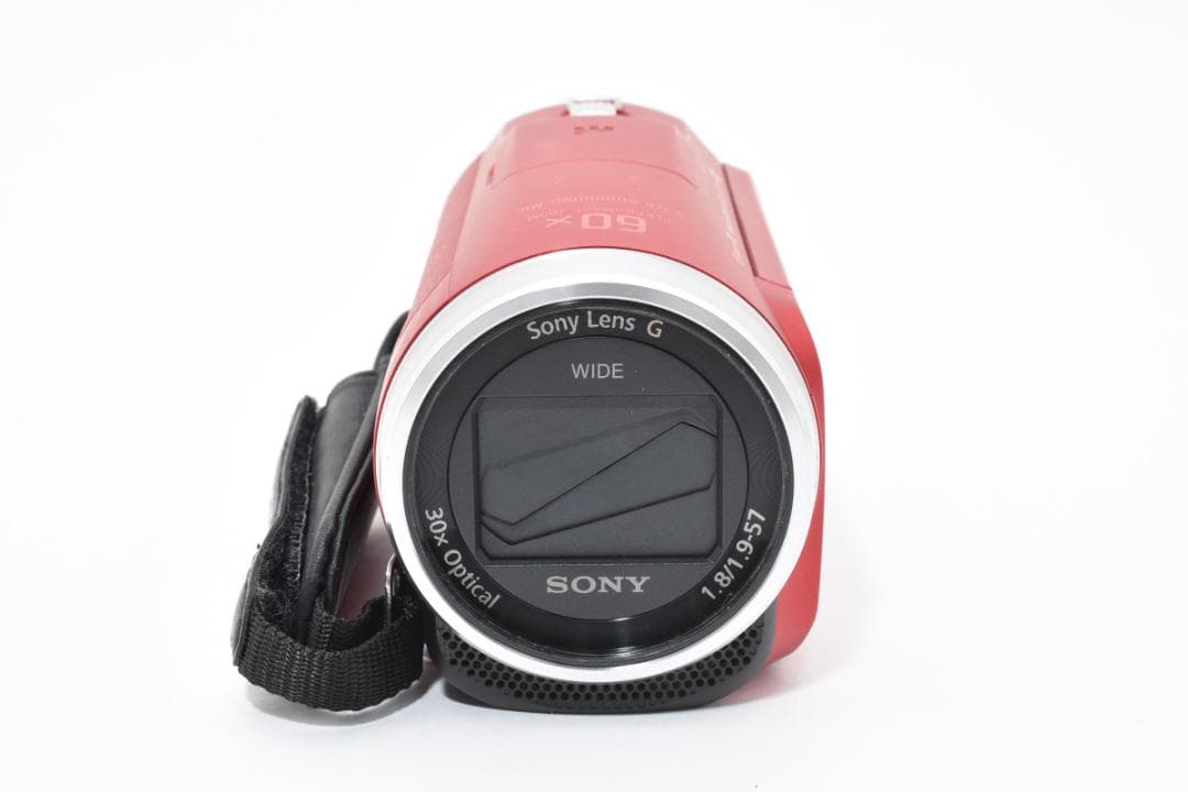 美品 ソニー　SONY HDR-CX680 レッド 1420