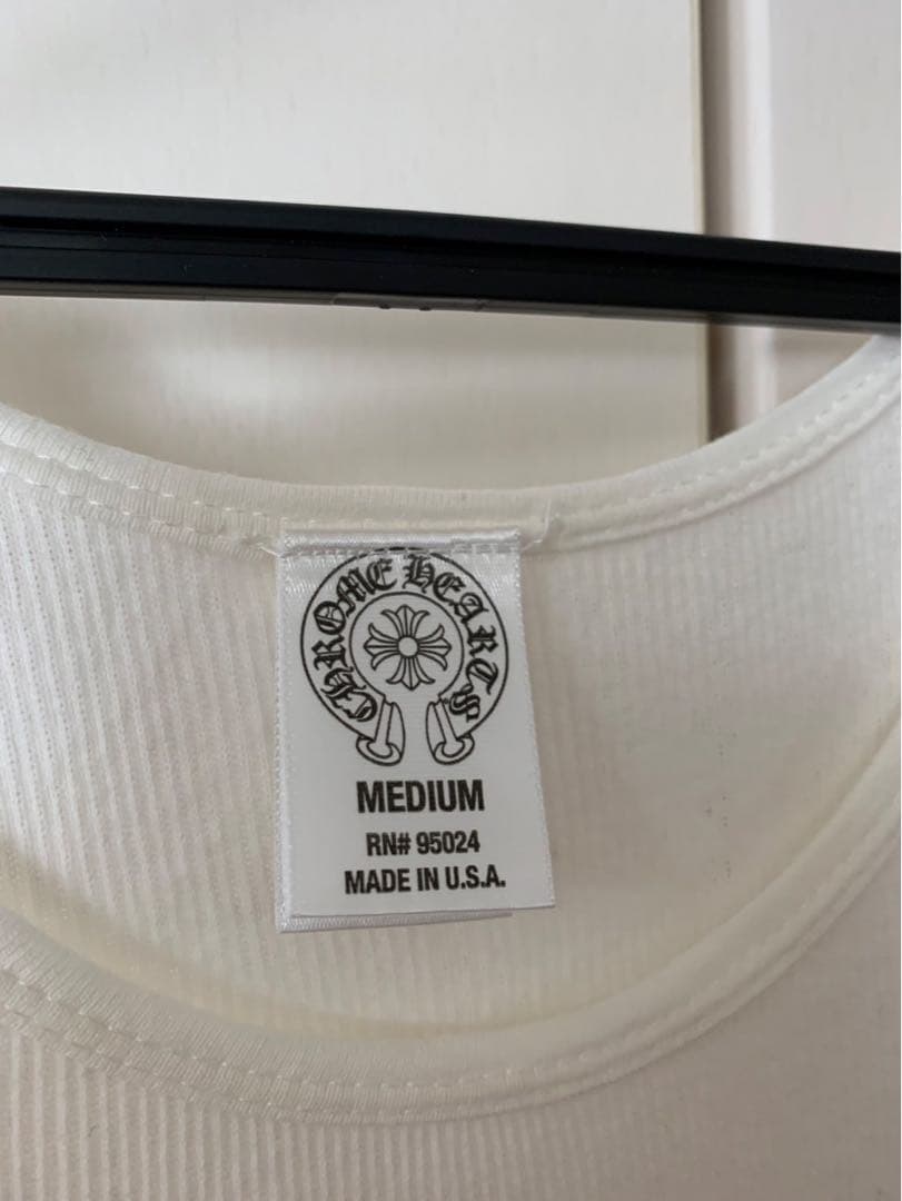 Chrome Hearts ホワイト タンクトップ M