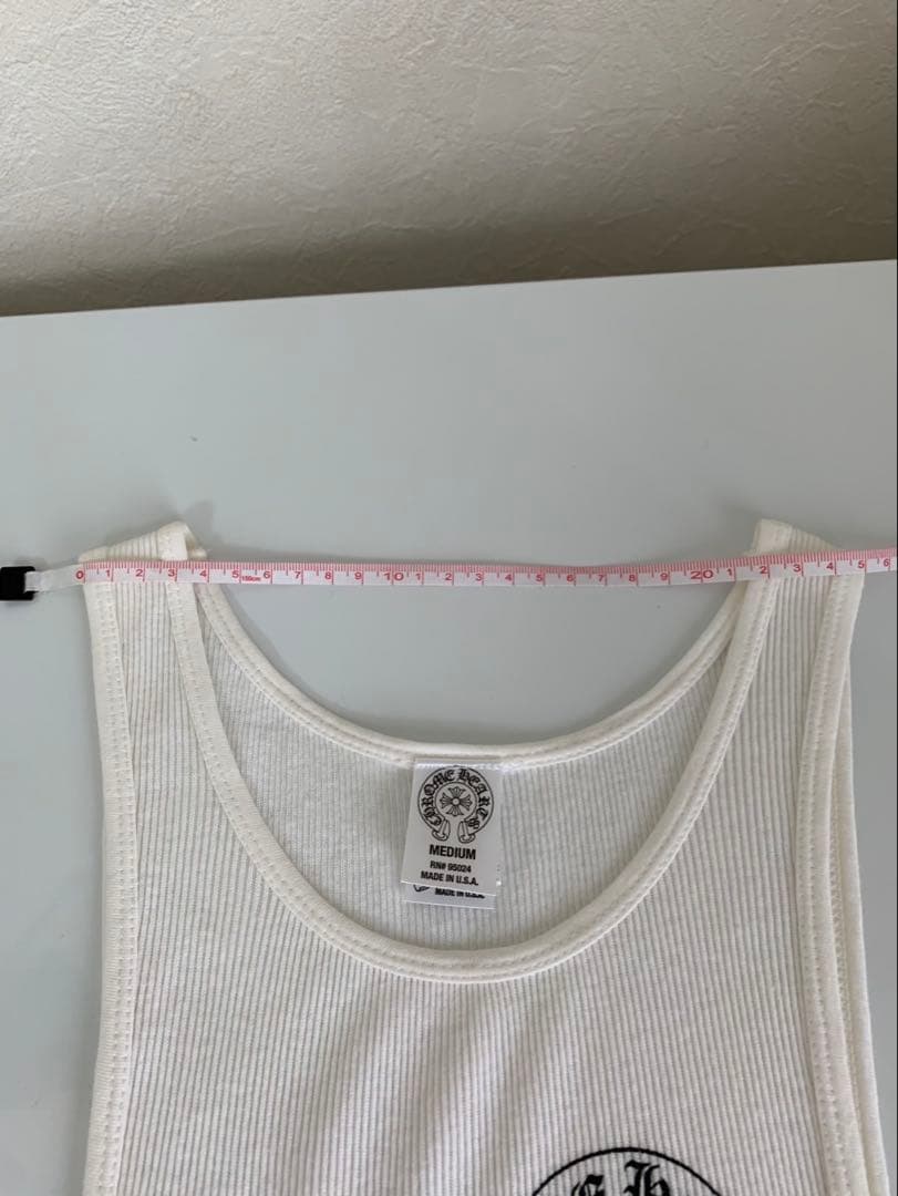 Chrome Hearts ホワイト タンクトップ M