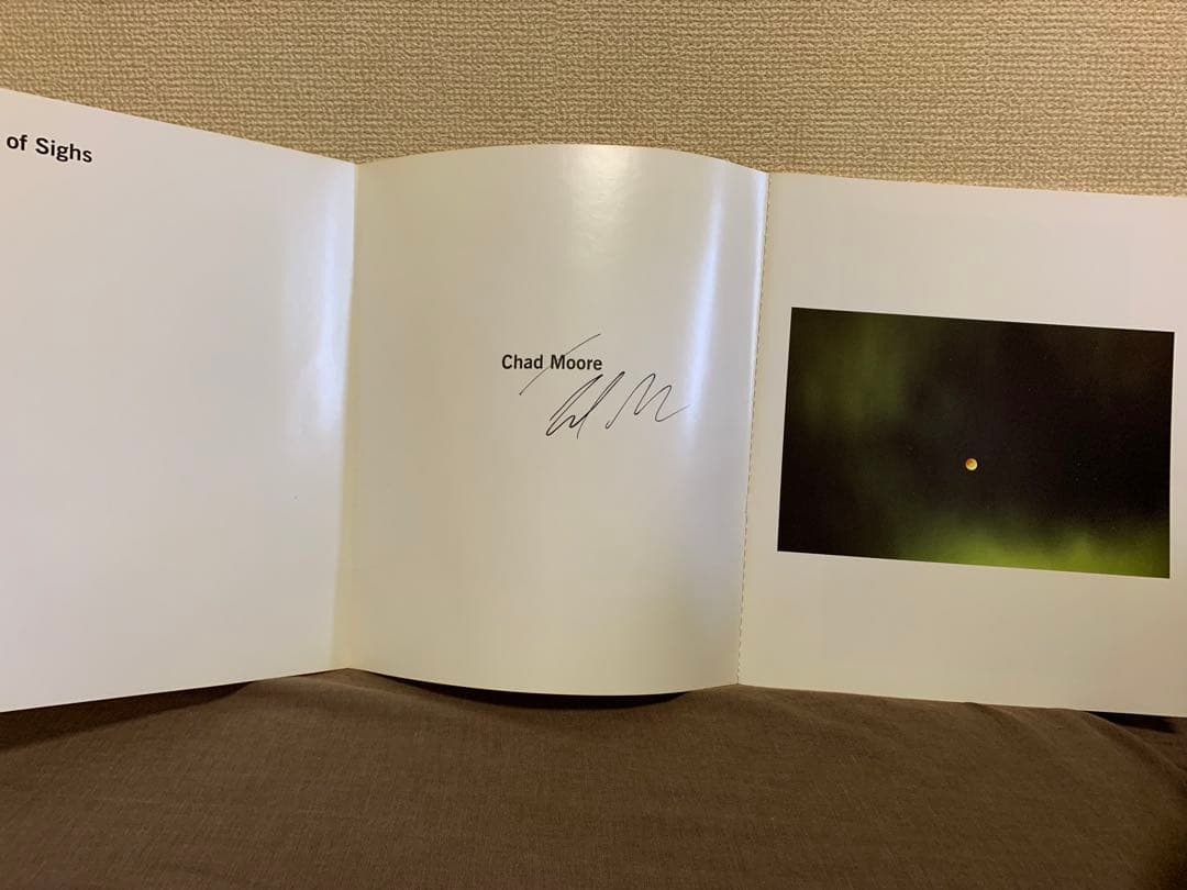 Chad Moore写真集サイン入り