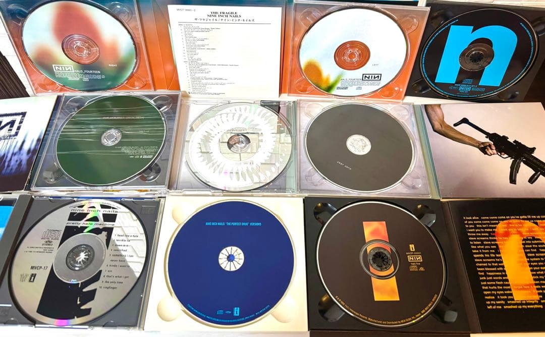 NINE INCH NAILS 8枚セット　CD