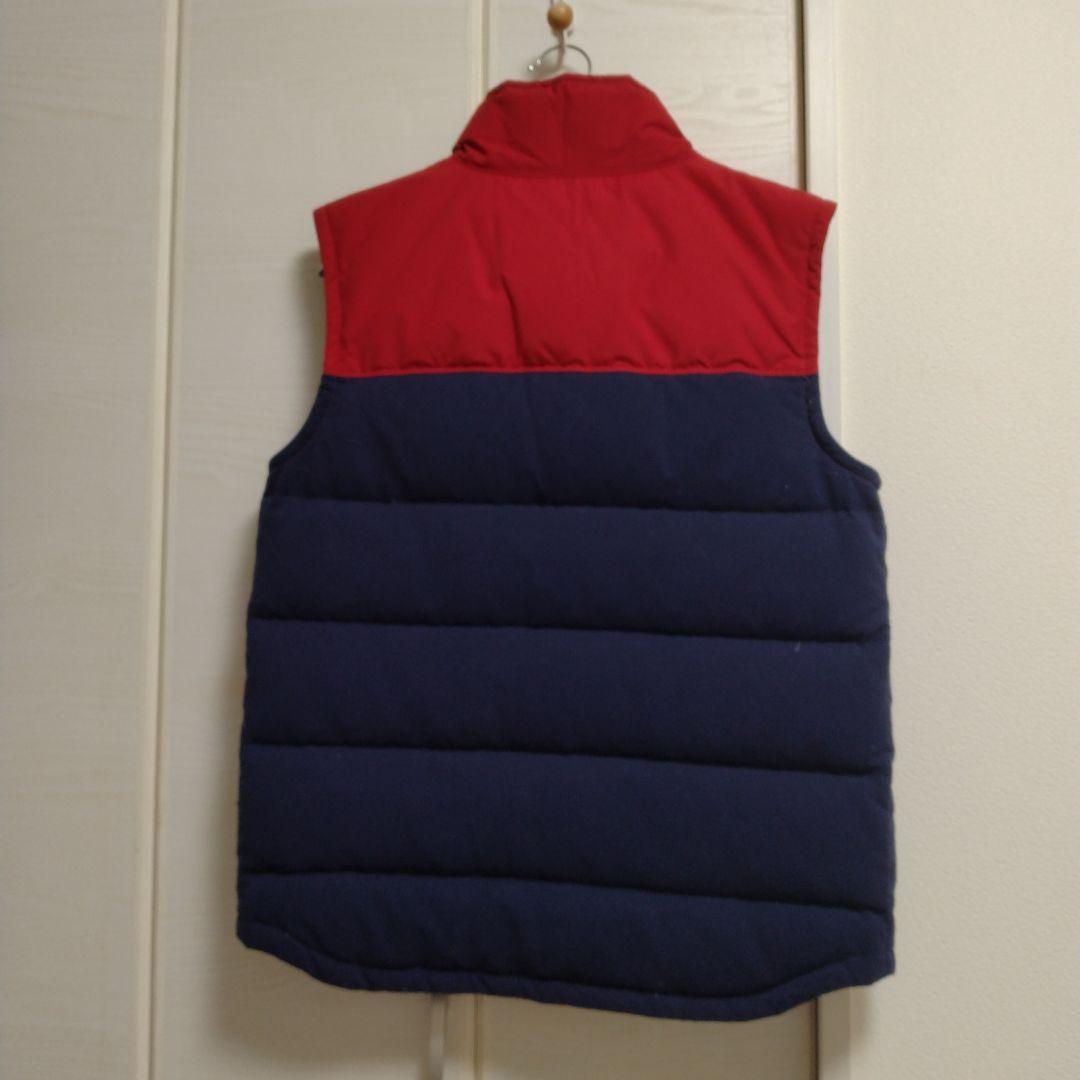 patagonia ダウンベスト 赤/紺