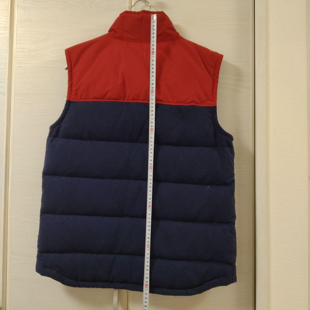 patagonia ダウンベスト 赤/紺