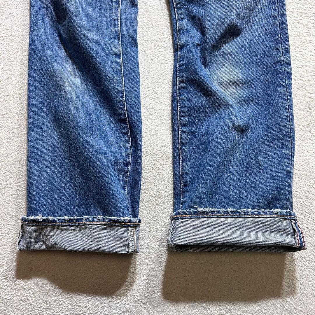 【MOUSSY】 デニムパンツ 25 MVS フレアデニム センターライン