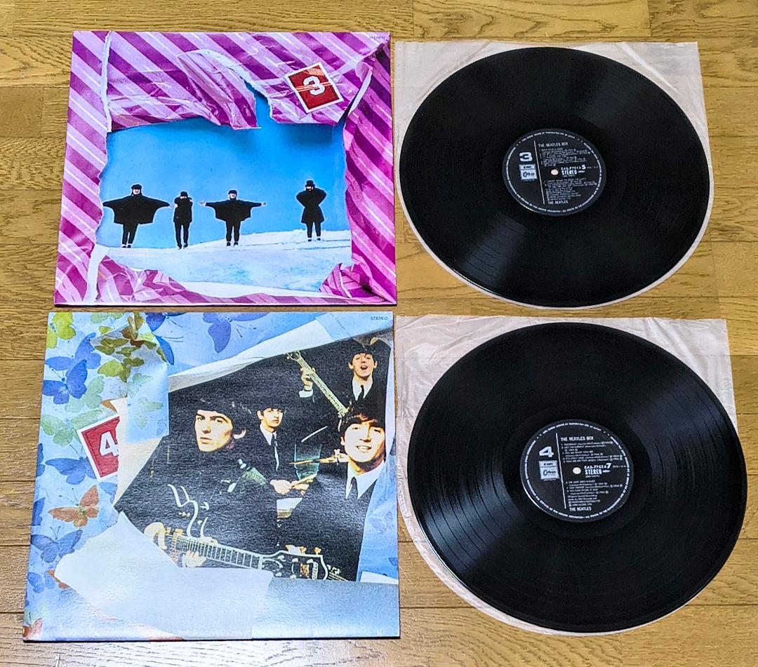 『8枚組LP』THE BEATLES BOX 盤状態極上◎ リヴァプールボックス