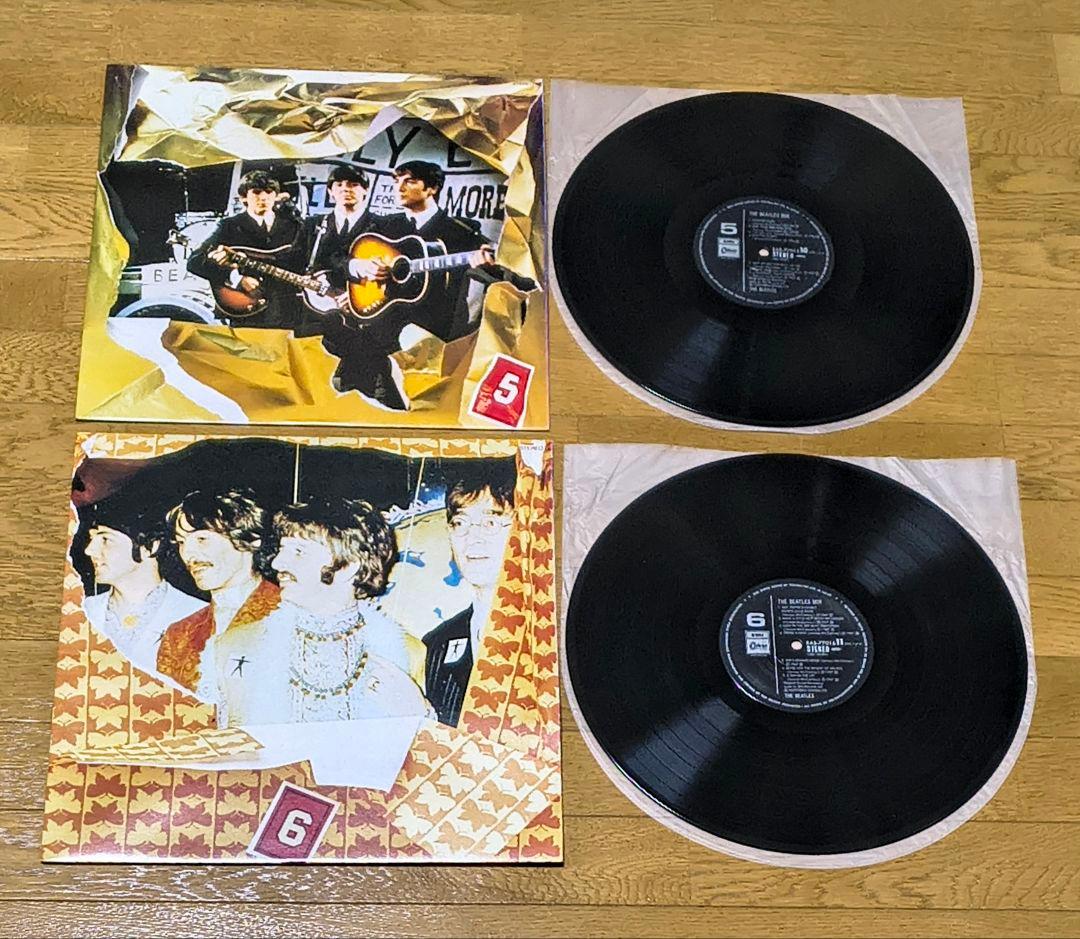 『8枚組LP』THE BEATLES BOX 盤状態極上◎ リヴァプールボックス