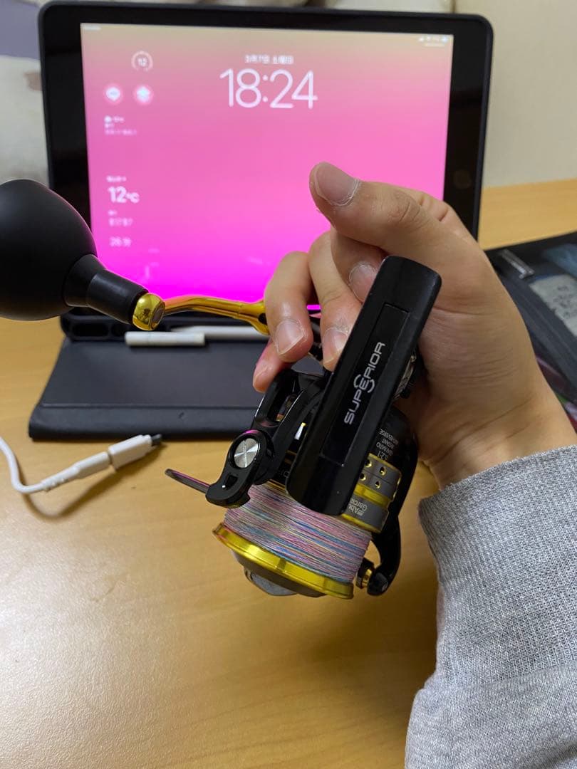 Abu Garcia スペーリア4000SH PE1.5号　箱あり　送料込み