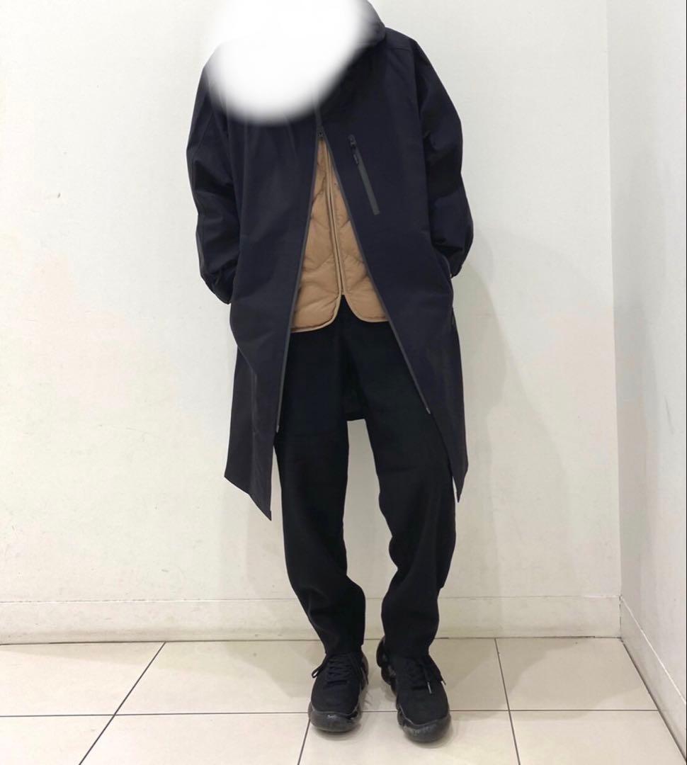 UNIQLO x Theory 黒 ブロックテックコート M