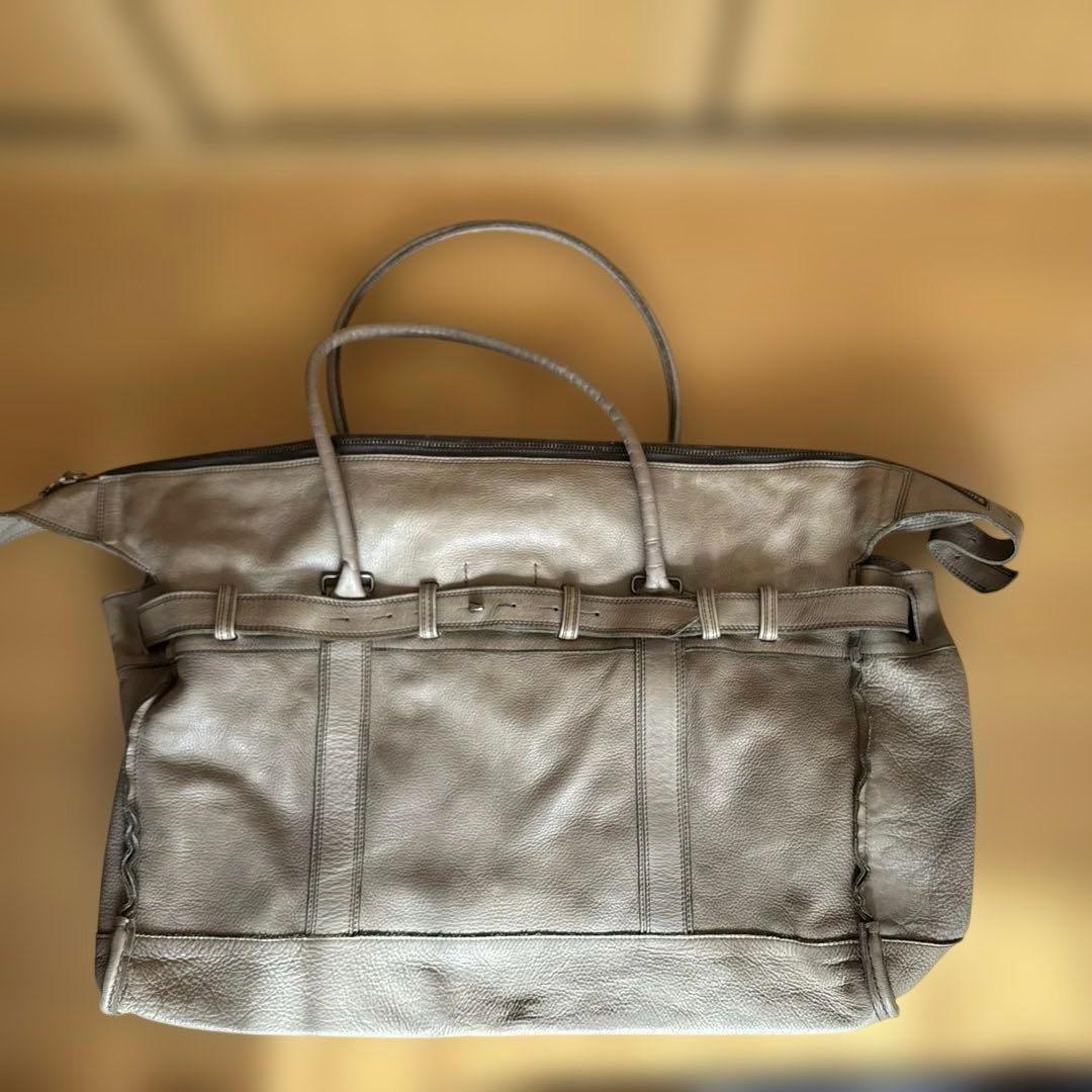 REN　ボストンバッグ　カデ　レザー