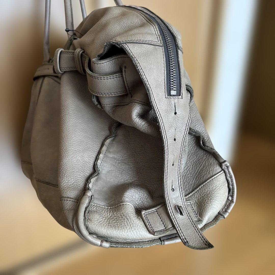 REN　ボストンバッグ　カデ　レザー