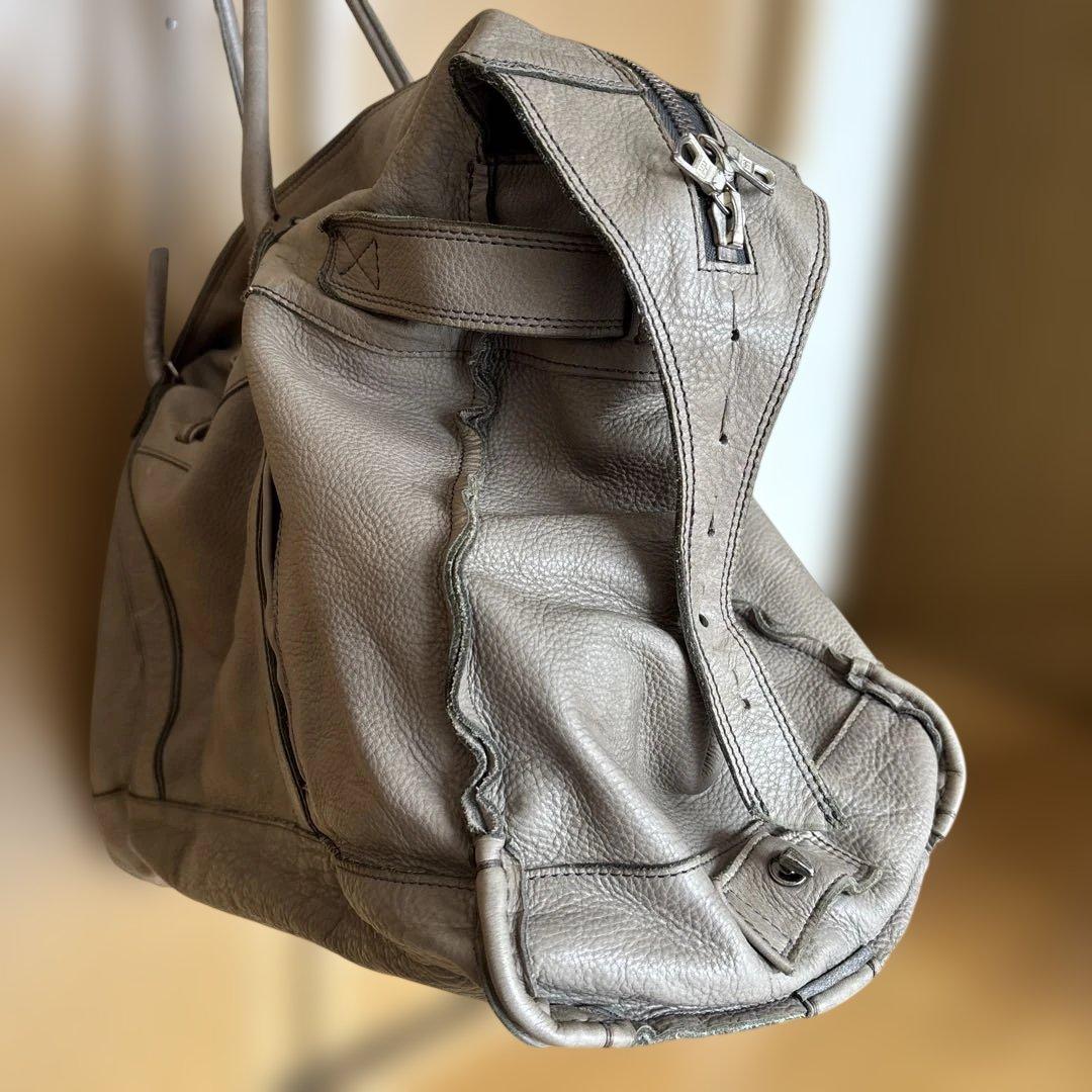 REN　ボストンバッグ　カデ　レザー