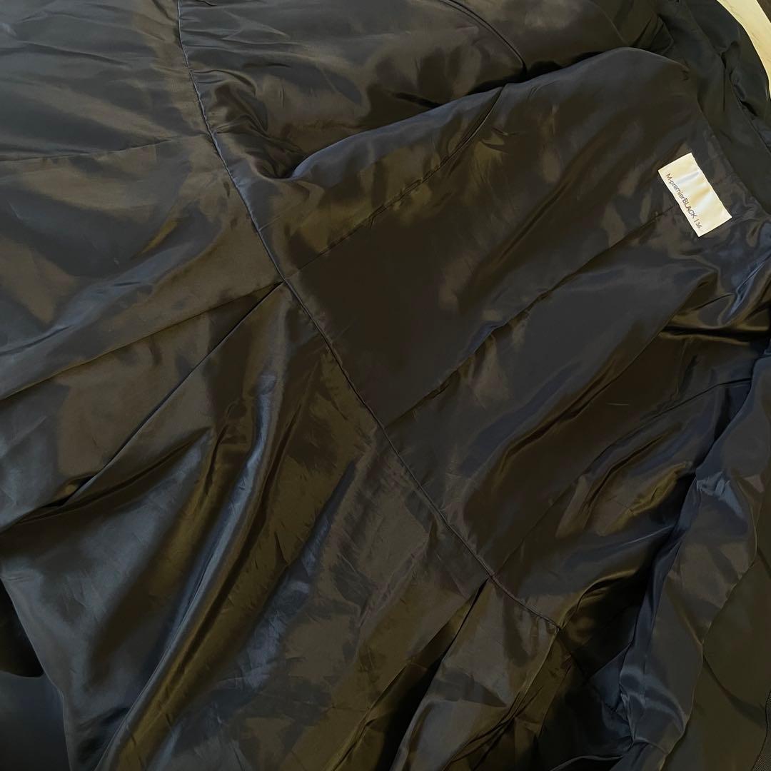 美品☆M PREMIER ☆トレンチコート☆Mプル　36 ネイビー