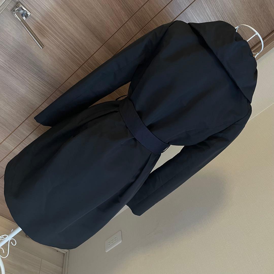 美品☆M PREMIER ☆トレンチコート☆Mプル　36 ネイビー