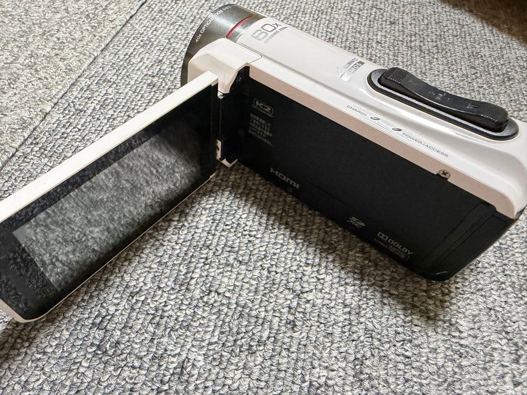 JVC Everio ビデオカメラ GZ-R300-W
