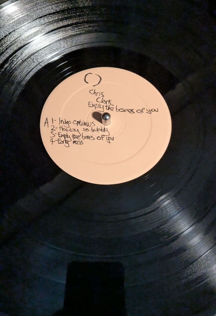 Chris Clark Empty the Bones of You　2LP
