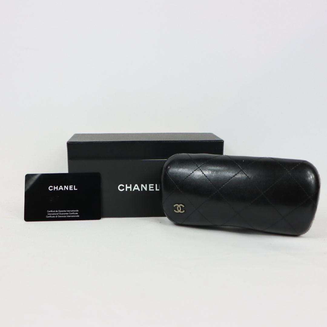 CHANE サングラス ブラック ピンク 箱 ケース付き